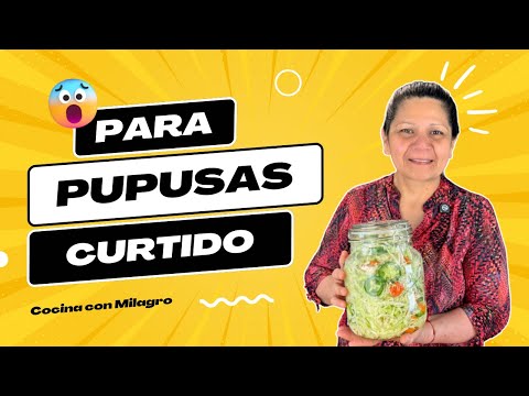 Curtido para Pupusas