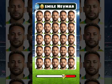 🔥 Find 😀 Smile Neymar & Odd Ronaldo ? #football #shorts #neymar #mbappe