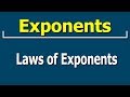 Exponents and Their Properties