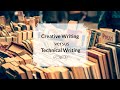 Creative vs Technical Writing Concepts