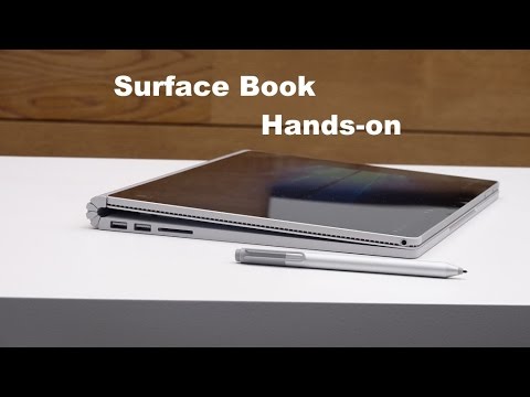 (ENGLISH) Microsoft Surface Book Hands-on