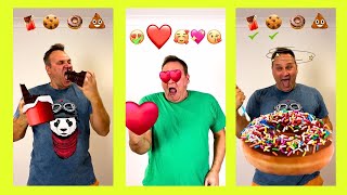 ⛔️😎😝BEST EMOJI EATING Compilation! ASMR