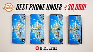 Best Phone Under ₹30000 August 2025 | Amazon Great Freedom Festival Sale 🔥