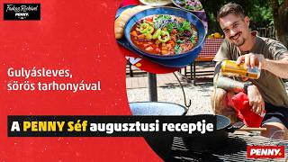 Bográcsgulyás sörös tarhonyával