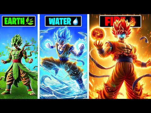 Upgrading to ELEMENTAL GOKU in GTA 5