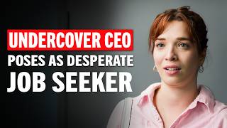 Undercover CEO Poses as Job Seeker and Finds Unexpected Kindness