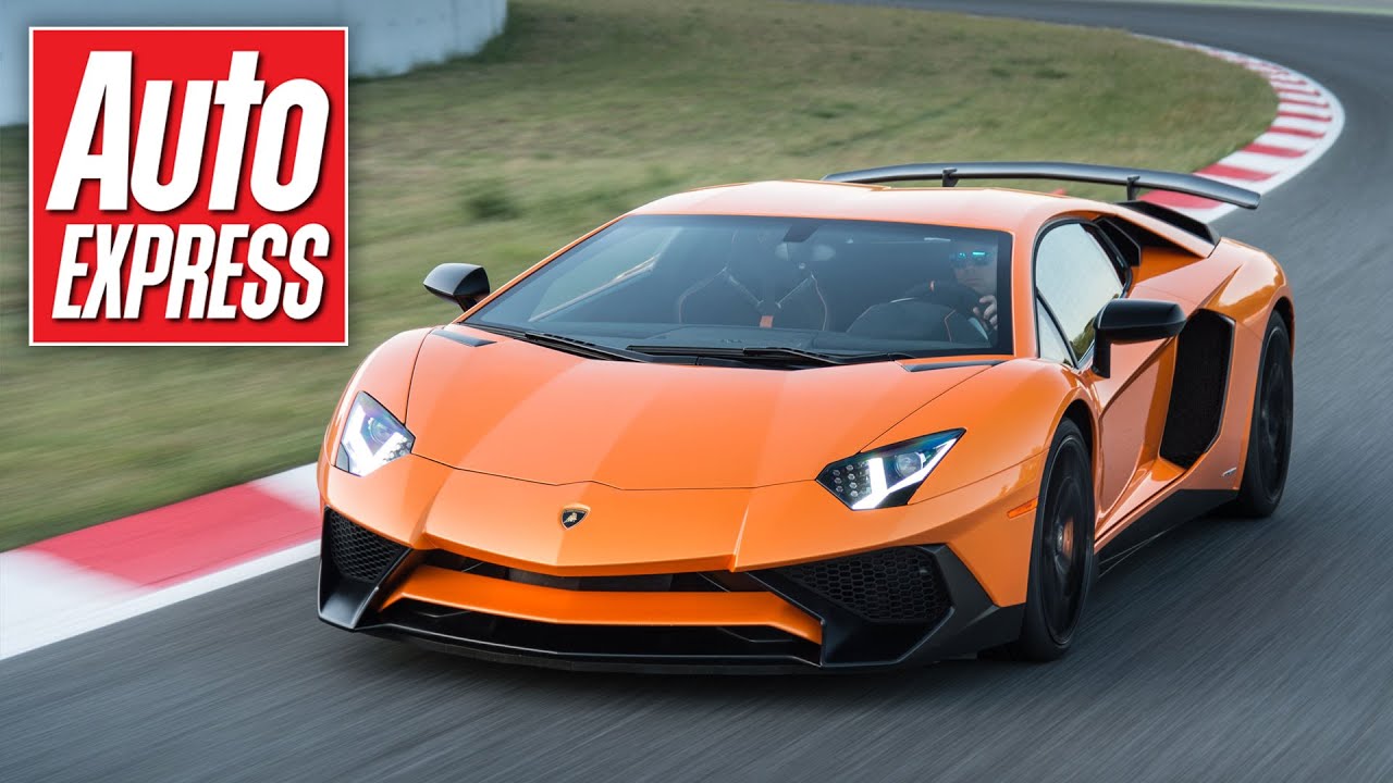740bhp Lamborghini Aventador SV tested on track