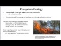 Ecology Concepts and Interactions