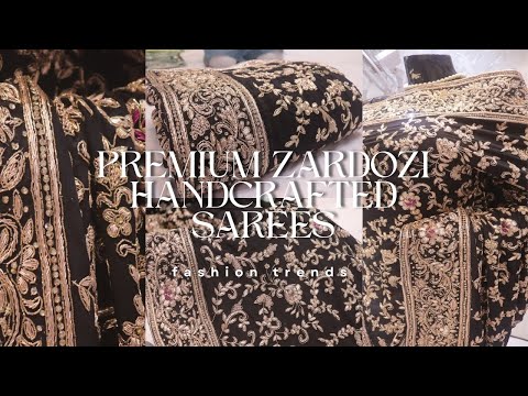 ARNG-3992 “The Queen of the Evening” Premium Designer Saree||Crepe Fabric||Zardozi||Crystals Stones