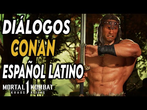 Mortal Kombat 1: Khaos Reigns | Diálogos de Conan en Español Latino |