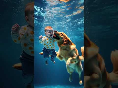 Do you want a smart and loyal dog like this 🐶❤️ #baby #dog #video #viral #animals #help