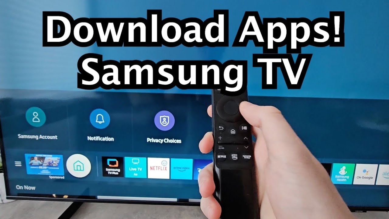 How To Download Apps On Samsung Smart TV 