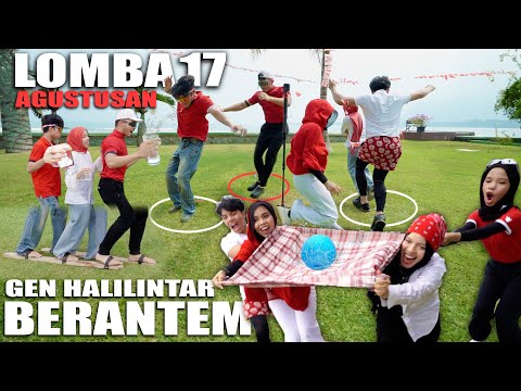 LOMBA 17 AGUSTUSAN GEN HALILINTAR BERANTEM