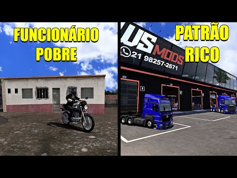De funcionário a patrão | Mapa RBR | Euro Truck Simulator 2 #20