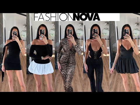 FASHION NOVA TRY ON HAUL | CUTE GOING OUT LOOKS