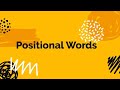 Exploring Positional Words in Kindergarten Math