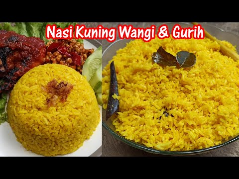 RESEP NASI KUNING GURIH DAN WANGI ALA IKA BEDA DARI YANG LAIN