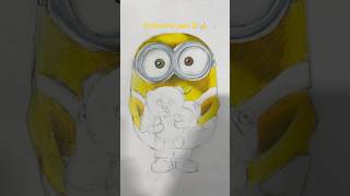 Drawing Bob the Minion | Part 1 #art #shortsdrawing #shorts #drawing #minions #despicableme