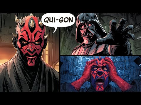 Maul TEASES Darth Vader About Killing Qui-Gon & Regrets It!