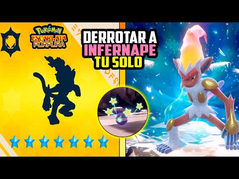 ✅como DERROTAR a INFERNAPE RAID 7 ✅TU SOLO ✅ESTRATEGIA + BUILD ✅Pokémon Escarlata y Purpura