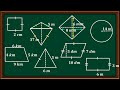 Kuis Matematika: Luas dan Keliling Bangun Datar