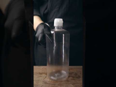 【Before After】Sharpening The Knife Because I Couldn’t Cut the Plastic Bottles🔪✨ #asmr