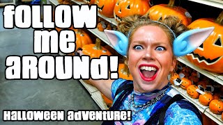 FOLLOW ME AROUND 'AT HOME'- Halloween Adventure In JUNE?!