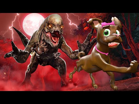 NEW DISTORTUS REX IS CHASING ME! D-REX IS TERRIFIYING!! (Gmod Sandbox)
