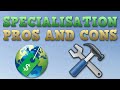 Specialization and Its Economic Impacts