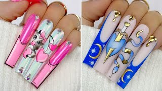 🎨Viral 3D Nail Art & Fix Compilation 2025 | Cute Nail Designs, Celestial Nails & Satisfying Repair