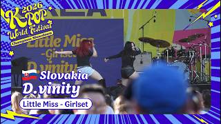 2026 K-POP WORLD FESTIVAL SLOVAKIA (Champions Showdown) | D.vinity