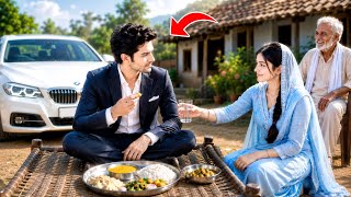 करोड़पति लड़का बुजुर्ग मजदूर की झोपड़ी पहुंचा… पोती को देखते ही जो किया, सब हैरान रह गए!