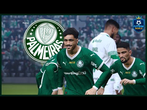 JUVENTUDE x PALMEIRAS | Brasileirão Série A 2025 ⚽ Gameplay PES 2021