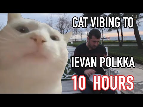 Cat Vibing To Ievan Polkka 10 Hours
