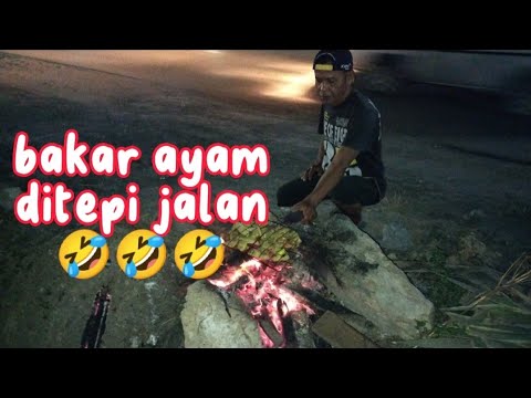 bakar ayam ditepi jalan🙏☺️