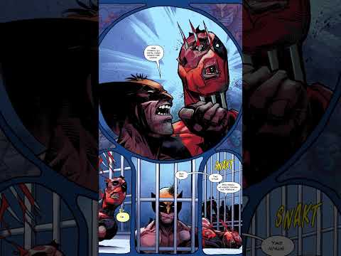 После этого случая Дэдпул НИКОГДА не шутил над Росомахой 🤯😂 #shorts #marvel #deadpool