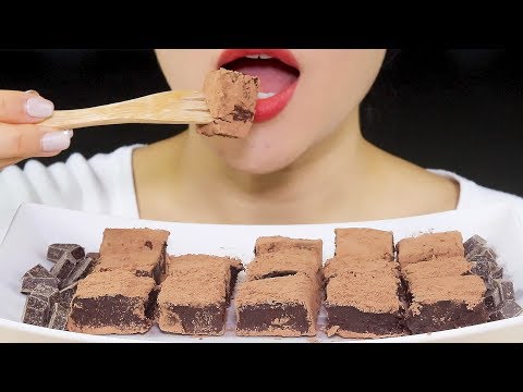 ASMR CHOCOLATE TRUFFLES 파베초콜릿 먹방