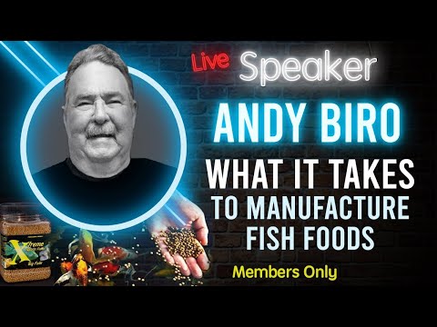 Aquarium Co-Op Club: Andy Biro - Journey from Collecting Fish to Creating a Fish Food Company