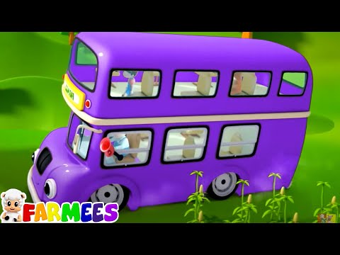 Ruedas en el Bus Divertida Canciones infantiles para Bebes