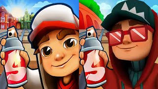 Subway Surfers Oxford 2025 Jake vs Subway Surfers Classic 2025 Festive Jake Gameplay HD