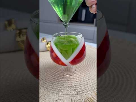 from simple to stunning 🩷💚🩷💚  #satisfying #dessert #sweet