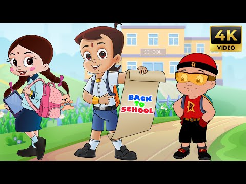Chhota Bheem & Mighty Raju - Superheroes Gaye School | Back to School | Cartoons for Kids