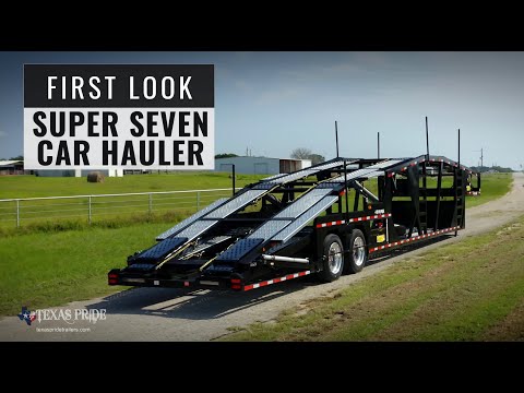 First Look: Super Seven Car Hauler Trailer | Texas...