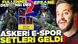 YENİ DESTANSI E-SPOR SETLERİ GELDİ! EFSANE DBS DESENİ! PUBG Mobile