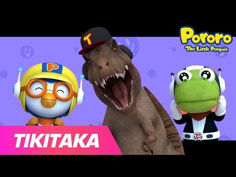 TIKI TAKA🏓🏓🏓 (Dino Ver.) | Kids songs | for children | Banana Chacha2