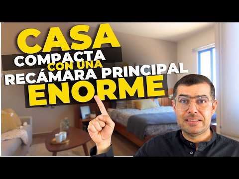 CASA COMPACTA Con Habitación principal ENORME 🏠