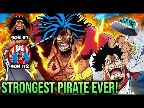 ODA REVEALED THE STRONGEST PIRATE EVER! Rocks D. Xebec is Buggy & Blackbeard's Father Explained