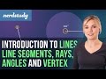 Exploring Lines, Line Segments, Rays, Angles, and Vertices
