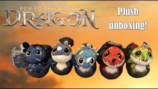 How To Train Your Dragon Live Action | Spin Master Mystery Plush Eggs Unboxing!