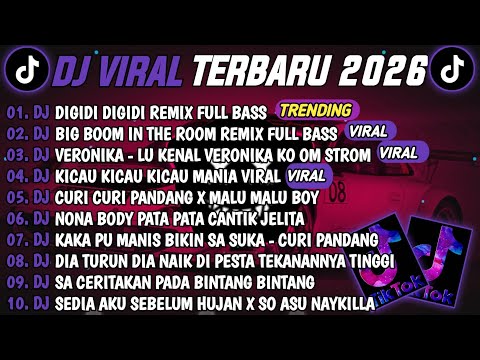 DJ TIKTOK TERBARU 2026🎵DJ.ILHAM - DJ DIGIDI DIGIDI🎵DJ.ILHAM - BIG BOOM IN THE ROOM REMIX 2026